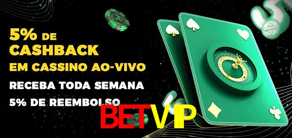 Promoções do cassino ao Vivo BETVIP